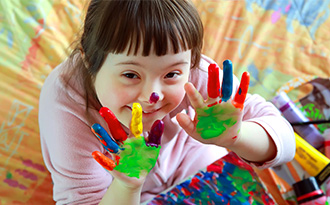 Painted Hands Activity