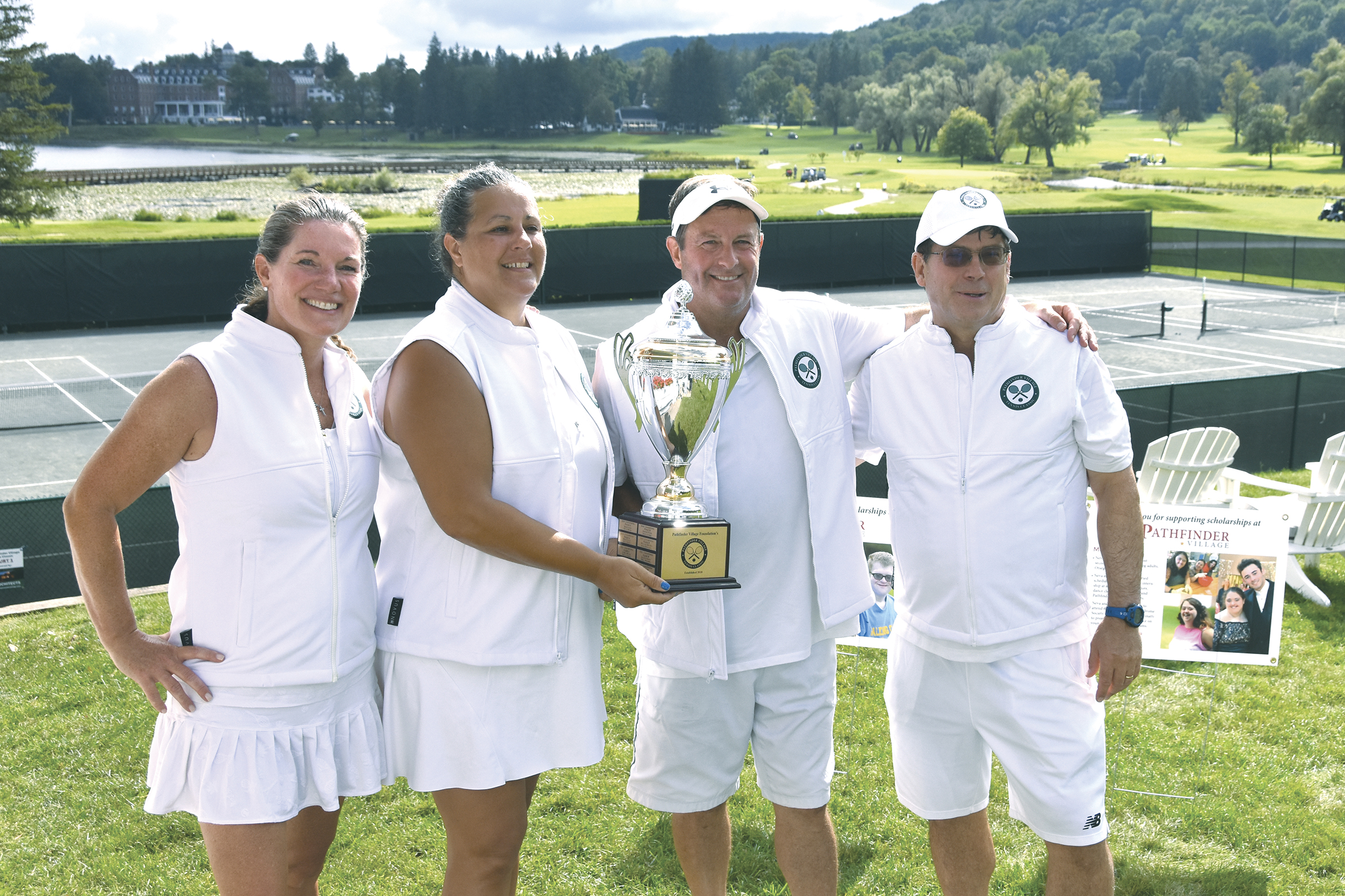 B. Tennis Flight A Winners Bill Schaeffer